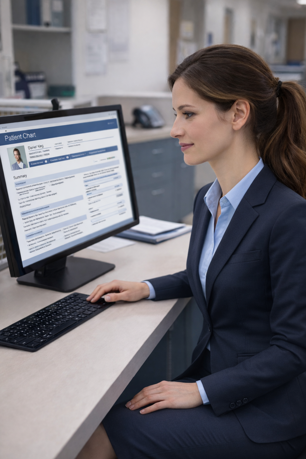 Viewing patient chart